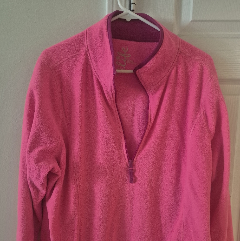 Made For Life 1X Women's Pink Fleece